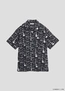 「呪泉郷 パターン（らんま1/2）オープンカラーシャツ」