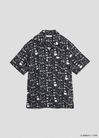 「呪泉郷 パターン（らんま1/2）オープンカラーシャツ」