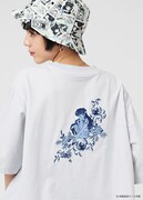 「猫溺泉 シャンプー（らんま1/2）フレアTシャツ」着用イメージ
