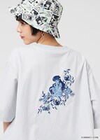 「猫溺泉 シャンプー（らんま1/2）フレアTシャツ」着用イメージ