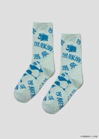 「呪泉郷 パターン（らんま1/2）ミドルソックス」