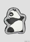 「玄馬（らんま1/2）ダイカットクッション」