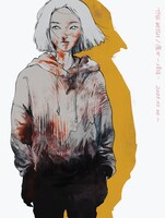 たけもとあかるの応援イラスト。