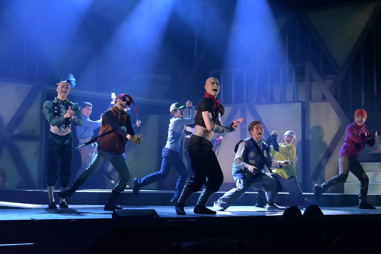 「『HUNTER×HUNTER』THE STAGE」ゲネプロの様子。