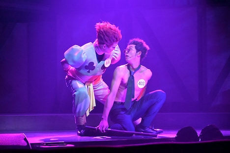 「『HUNTER×HUNTER』THE STAGE」ゲネプロの様子。