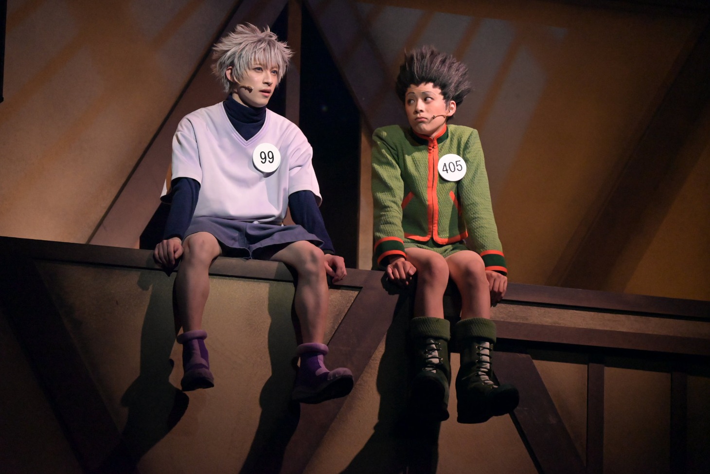 「『HUNTER×HUNTER』THE STAGE」ゲネプロの様子。