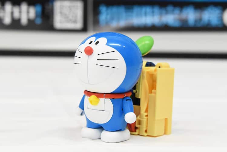 完全変形ドラえもん、トランスフォームの全貌を初披露！企画担当者 