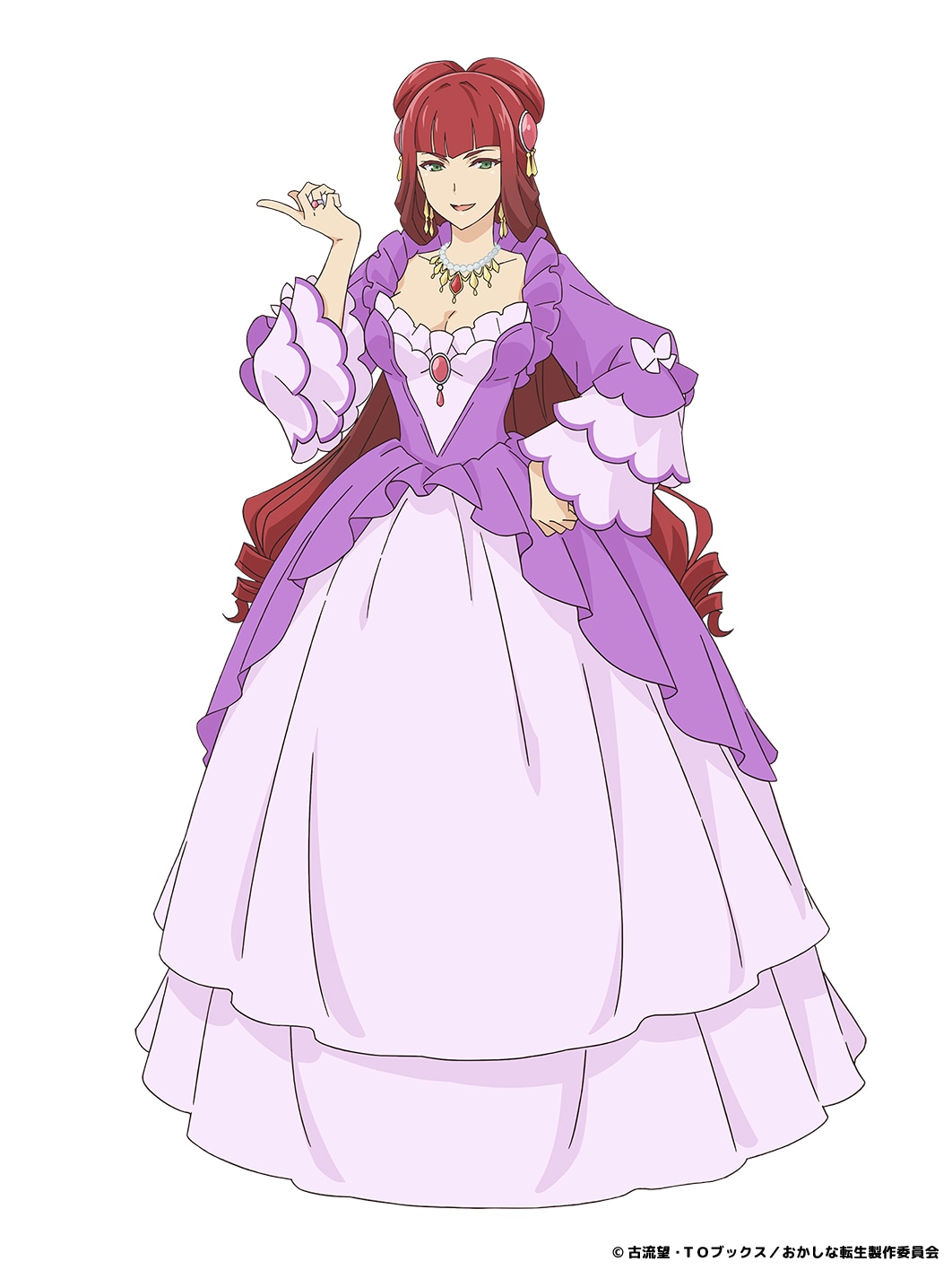 ブリオシュ=サルグレット=ミル=レーテシュ（CV：日笠陽子）レーテシュ伯爵領の現領主。近隣諸国から謳われるほどの美貌の持ち主。経営者としては鋭い観察眼を持ち、利益のためなら腹黒い一面を見せることも。ペイスのことは才能を認めつつも、厄介な貿易相手として警戒している。