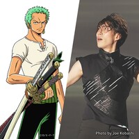 左からゾロ、田中刑事。