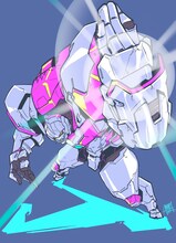 雨宮哲監督の応援イラスト。