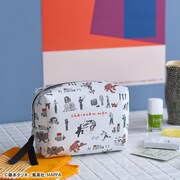 TVアニメ「チェンソーマン」と、イラストレーター・鬼頭祈がコラボしたボックスポーチ。