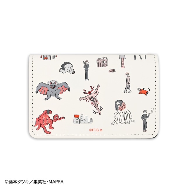 TVアニメ「チェンソーマン」と、イラストレーター・鬼頭祈がコラボしたミニウォレット。