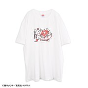TVアニメ「チェンソーマン」と、イラストレーター・鬼頭祈がコラボしたビッグTシャツ。