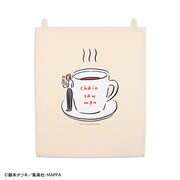 TVアニメ「チェンソーマン」と、イラストレーター・鬼頭祈がコラボしたファブリックポスター。