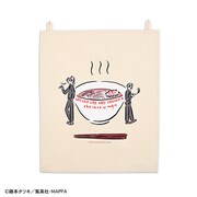 TVアニメ「チェンソーマン」と、イラストレーター・鬼頭祈がコラボしたファブリックポスター。