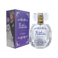 「ノケモノたちの夜」ウィステリアとマルバスをイメージした香水とパッケージ。