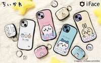 「ちいかわ」デザインのモバイルアクセサリー。