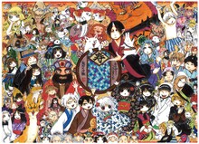 「鬼灯の冷徹」最終回全員集合イラスト (c)江口夏実／講談社