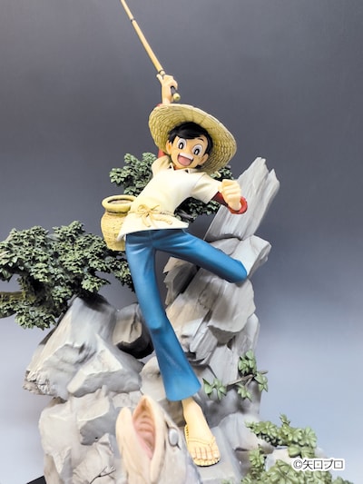 「釣りキチ三平50周年記念フィギュア ～夜泣谷の怪物 左膳岩魚～」