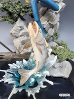 「釣りキチ三平50周年記念フィギュア ～夜泣谷の怪物 左膳岩魚～」