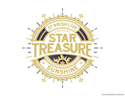 「うたの☆プリンスさまっ♪ ST☆RISH LIVE STAR TREASURE -SUNSHINE-」ロゴ