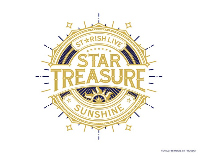 「うたの☆プリンスさまっ♪ ST☆RISH LIVE STAR TREASURE -SUNSHINE-」ロゴ