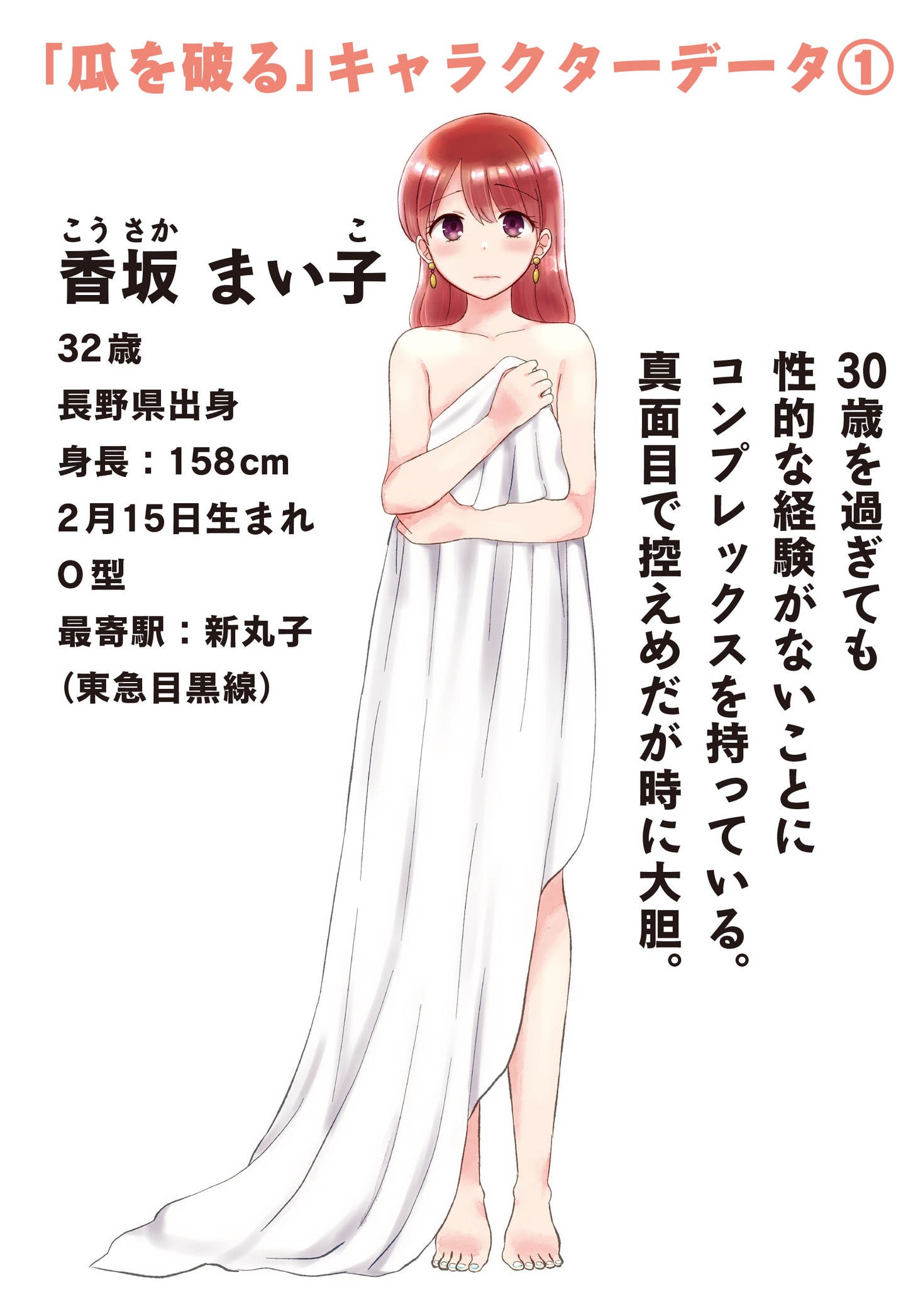 複製原画展に展示されているキャラクターファイルの見本。