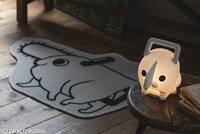 シリコンライトとミニラグマットの使用イメージ。