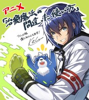 KeGによるアニメ化記念イラスト。