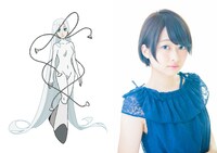 イブ（CV：河瀬茉希）。アダムの電脳空間に存在するパートナー。(c)Magical Destroyers Committee