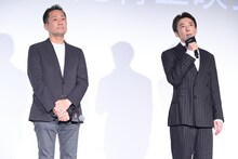 左から渡辺一貴監督、高橋一生。