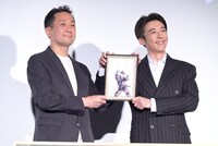 左から渡辺一貴監督、高橋一生。