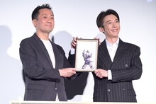 左から渡辺一貴監督、高橋一生。