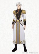 ロデリック（CV：安元洋貴）。フリージア王国の騎士団長であり、“傷無しの騎士”の異名を持つ。防御に長けた特殊能力とカリスマ性、鍛え抜かれた肉体、研ぎ澄まされた剣の腕を持ち、騎士団最強の実力を誇っている。 (c)天壱・一迅社／ラス為製作委員会2023