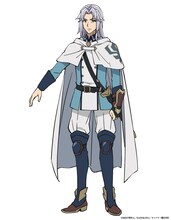 ルーサー＝ガーランド（CV：興津和幸）。魔法剣の授業を担当する男性教諭。世に「剣聖」と称される達人。実直な性格で生徒たちに好かれている。不当な行為には意見する良識を兼ね備える。教育においては本質理解を重んじる一方、実践の場も重視する。