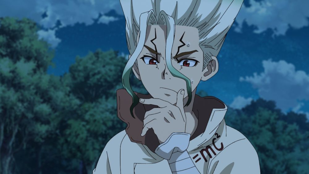 TVアニメ「Dr.STONE NEW WORLD」第8話より。