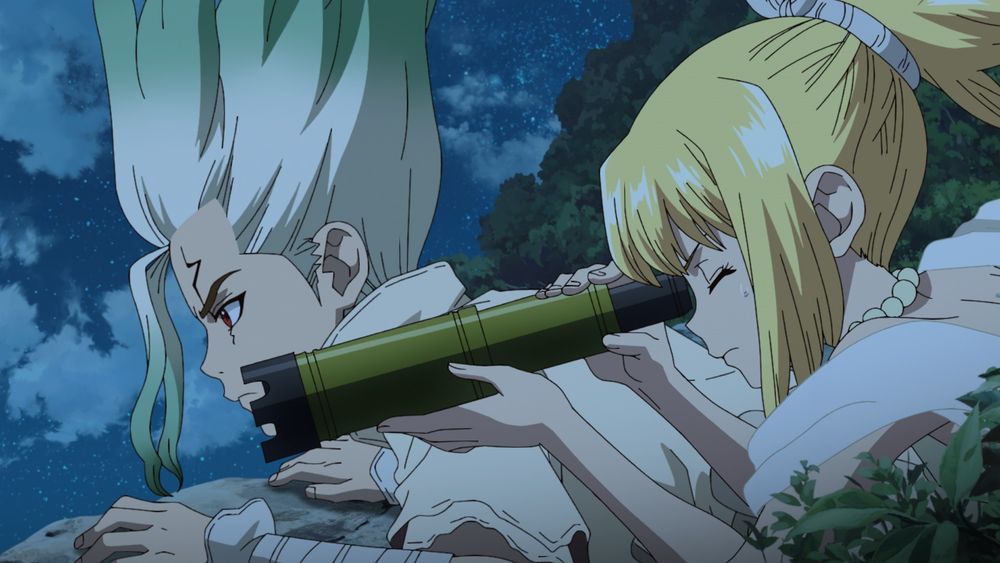 TVアニメ「Dr.STONE NEW WORLD」第8話より。