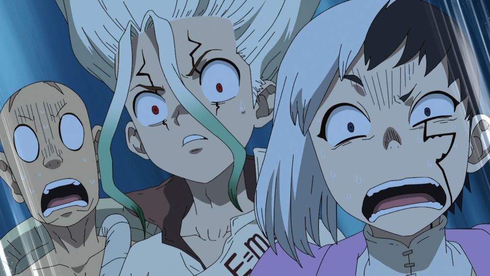 TVアニメ「Dr.STONE NEW WORLD」第8話より。