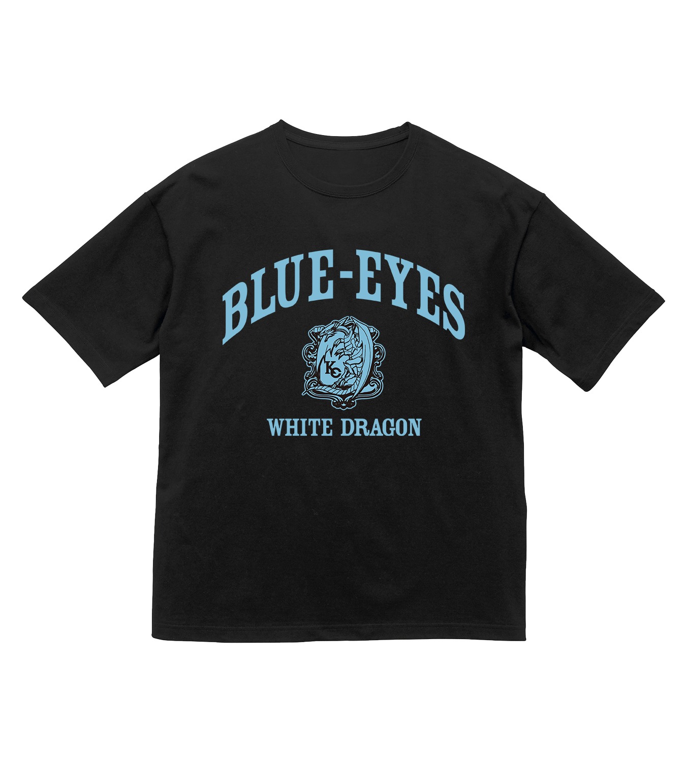 「遊☆戯☆王デュエルモンスターズ arti-mate 青眼の白龍 BIGシルエットTシャツ」