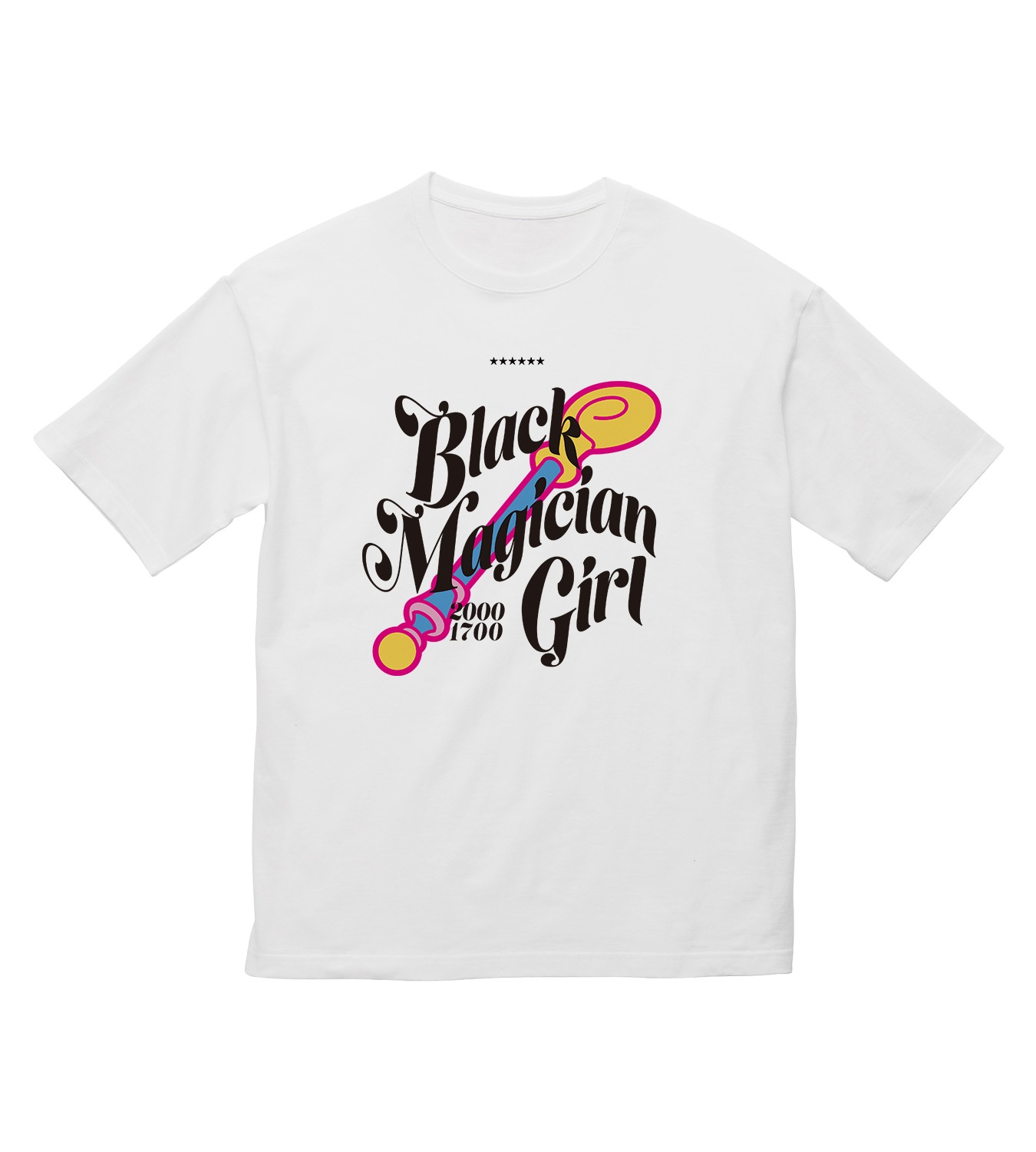 「遊☆戯☆王デュエルモンスターズ arti-mate ブラック・マジシャン・ガール BIGシルエットTシャツ」