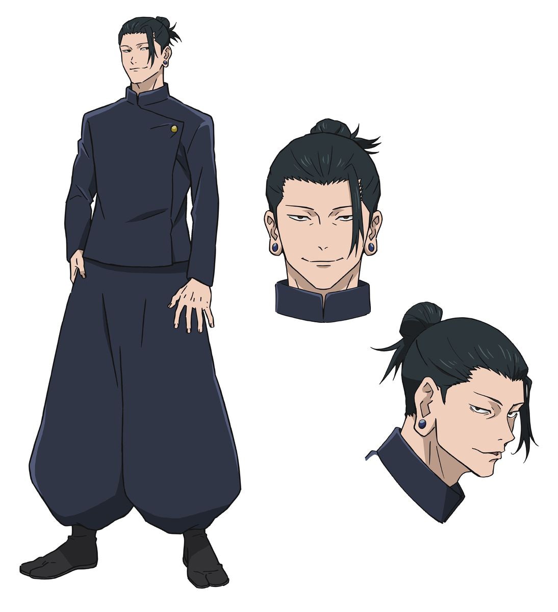夏油傑のキャラクター設定画。(c)芥見下々／集英社・呪術廻戦製作委員会