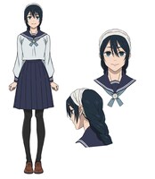 天内理子のキャラクター設定画。(c)芥見下々／集英社・呪術廻戦製作委員会