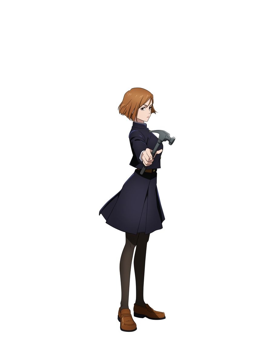 釘崎野薔薇のキャラクタービジュアル。(c)芥見下々／集英社・呪術廻戦製作委員会