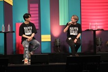 左から武内駿輔、長谷川博哉プロデューサー。