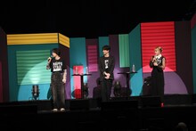 左から戸谷菊之介、坂田将吾、ファイルーズあい。