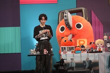 戸谷菊之介とポチタ。