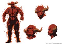 アスモデウス（CV：稲田 徹）(c)新木伸・森沢晴行/集英社・英雄教室製作委員会