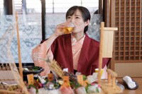 ドラマ「ワカコ酒 Season7」より。(c)新久千映／コアミックス (c)２０２３「ワカコ酒７」製作委員会
