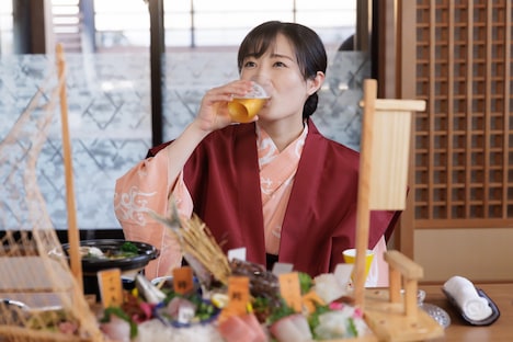 ドラマ「ワカコ酒 Season7」より。(c)新久千映/コアミックス (c)2023「ワカコ酒7」製作委員会