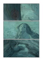 第1話「泣く橋と花嫁」より。